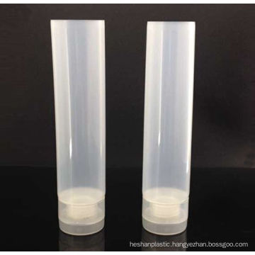 Dia38mm Clear Plastic PE Tube with Flip Top Cap